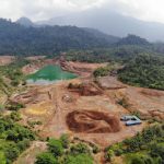 Tampak Kawasan Tambang dari Udara By : Junaidi Hanafiah