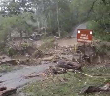 lokasi Banjir Bandang Aceh Tengah Senin (24/4)