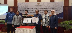 Kerjasama Lembaga Sensor Film dengan kampus ISBI Aceh. foto fitri / Digdata.id