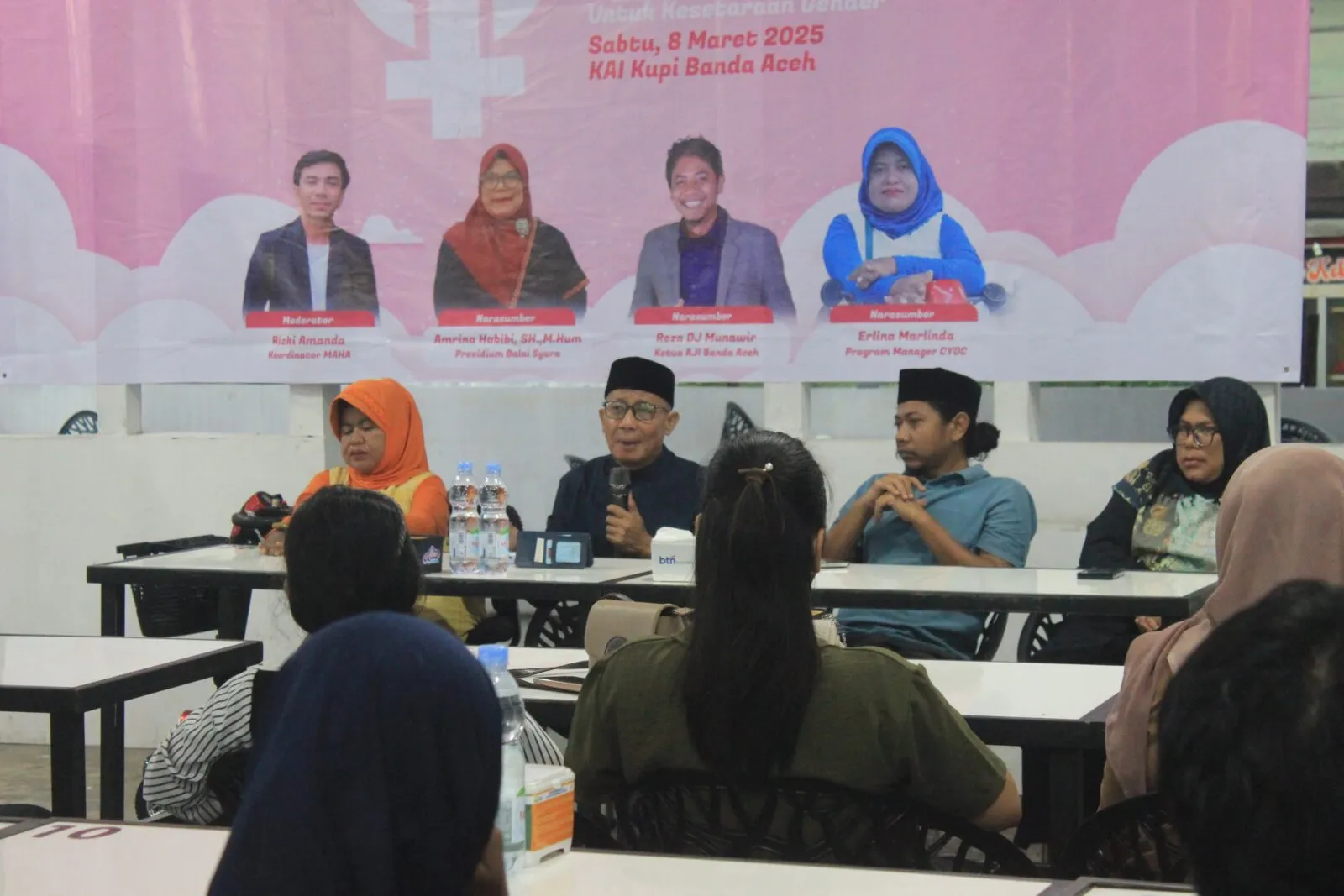 Dalam rangka memperingati International Women’s Day (IWD) 2025, Gerakan Antikorupsi (GERAK) menggelar diskusi dengan tema “Mempercepat Aksi Bersama untuk Kesetaraan Gender”, Sabtu (8/3/2025)