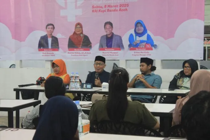 Dalam rangka memperingati International Women’s Day (IWD) 2025, Gerakan Antikorupsi (GERAK) menggelar diskusi dengan tema “Mempercepat Aksi Bersama untuk Kesetaraan Gender”, Sabtu (8/3/2025)