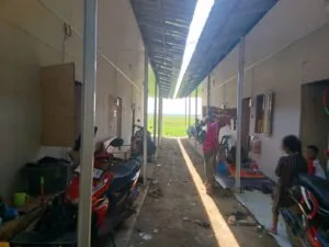 Huntara gampong Meunasah Raya Keucamatan Meurah Dua Kabupaten Pidie Jaya. Foto; Dok warga