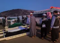 proses pemaaman jemaah haji yang meninggal di Mekkah Foto; Dok.PPIH